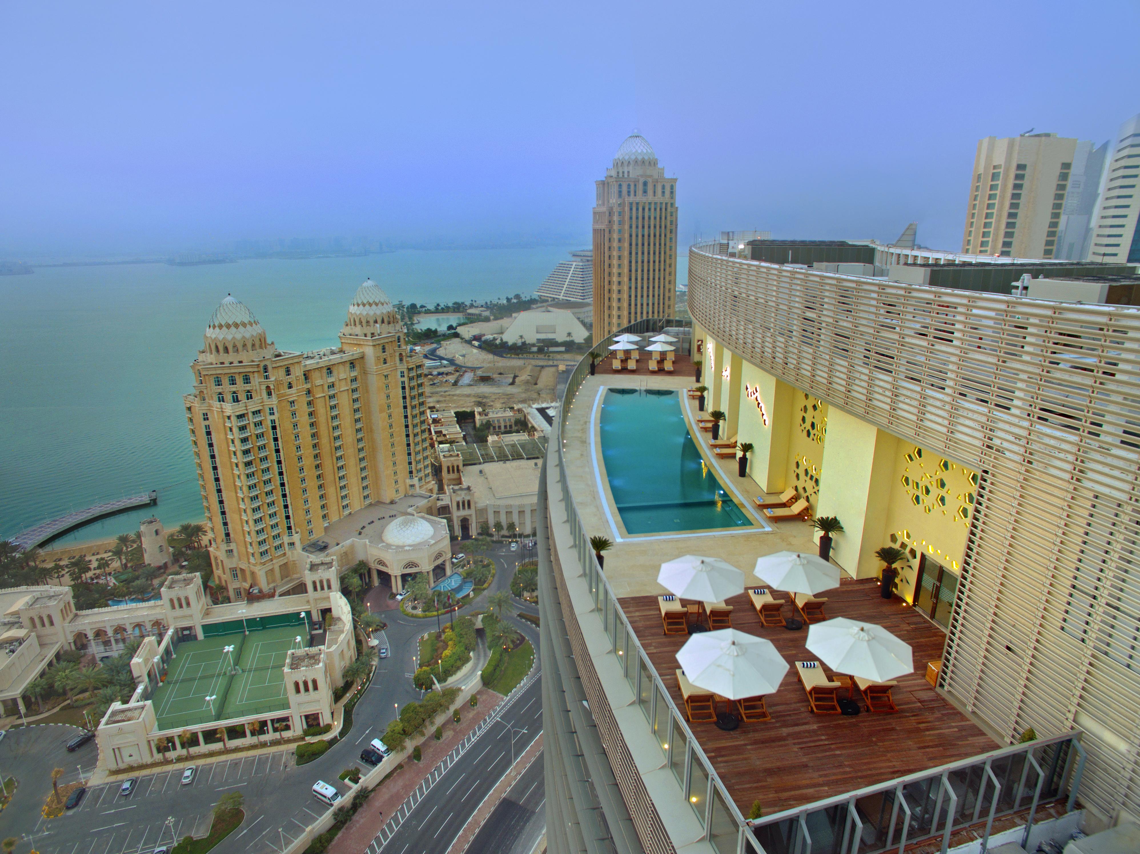 The Curve Hotel Doha Exterior photo
